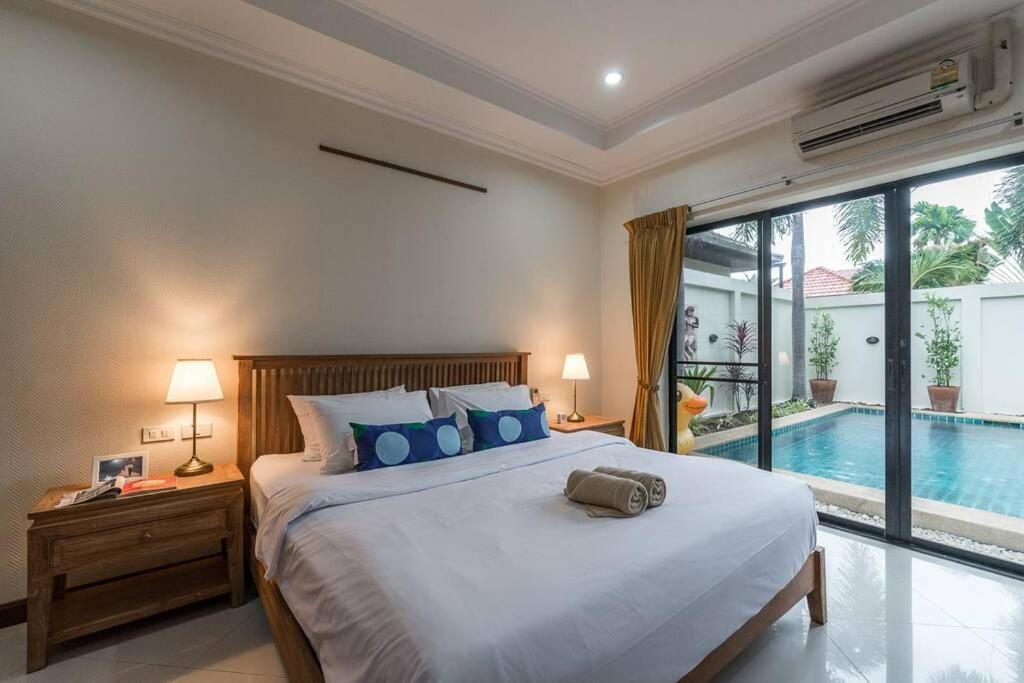 Anb Poolvilla 3Br Walk Private Beach In Pratamnak Паттайя Экстерьер фото